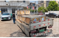山西一批20.6kw湘潭礦用牽引電機出口海外